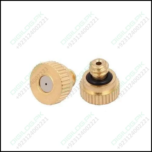 0.6mm Orifice Dia 9mm Long Brass Mist Nozzle