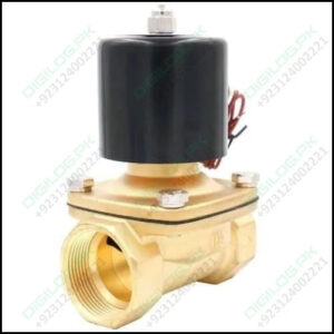 1.5 Inch 220v Ac Brass Electric Solenoid Valve For Water Air