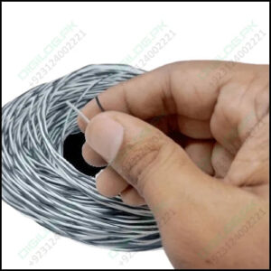 1 Meter Hard Jumper Wires Spiral Wrap Cable