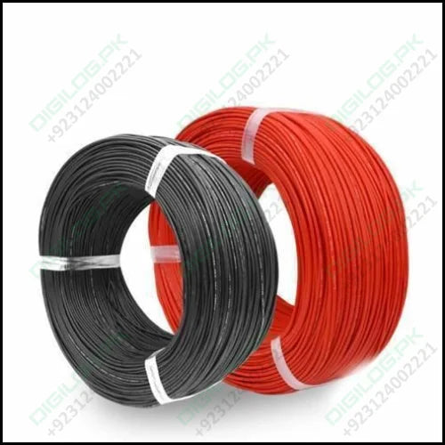 1 Meter Red And Black 10a 220v Flexible Wires In Pakistan