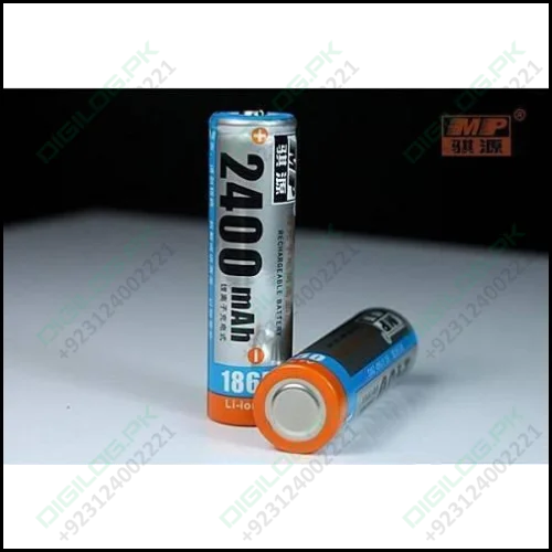 1 Piece Mp-18650 2400mah 3.7v Lithium Ion Battery