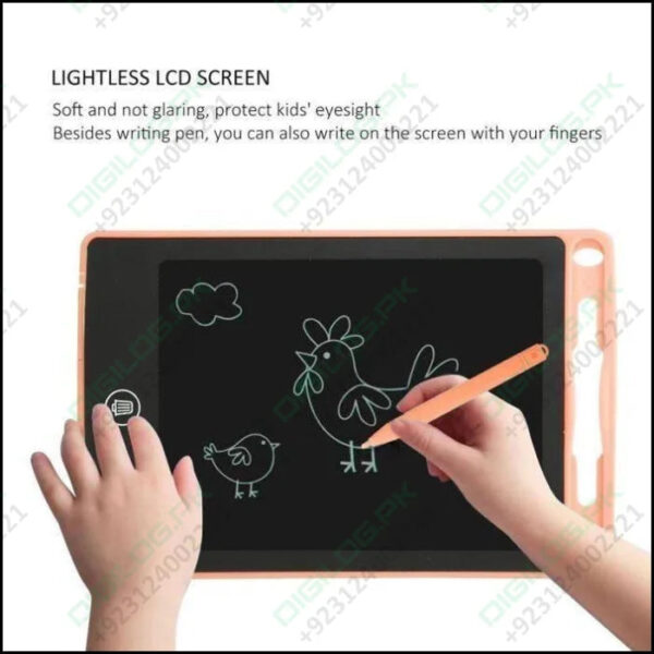 10 Inch Lcd Tablet Thick Line Single Color Writing Board For