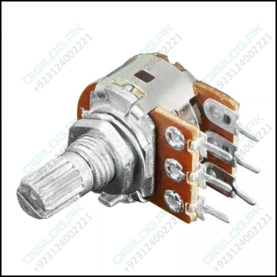 100k Dual Stereo Volume Type Variable Resistor Potentiometer