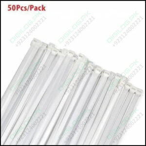 100pcs 12 Inch Nylon Wire Organizer Zip Clip Cable Tie