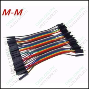 10cm Pin To Jumper Wire Dupont Line 40 Male Arduino Wires