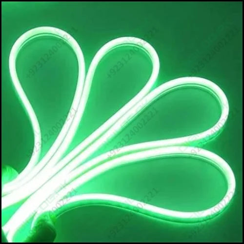 12v Green Neon Flexible Strip Light 1m Waterproof Smd 5050