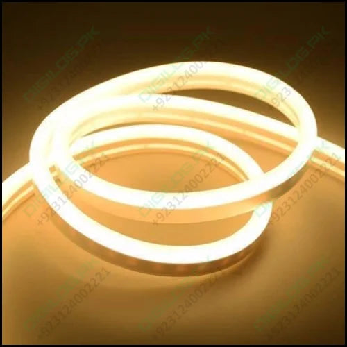 12v Warm White Neon Flexible Strip Light 1m Waterproof Smd