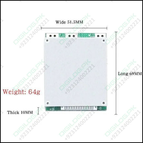 13S 35A 48V Li-ion Lithium 18650 BMS PCB PCM Battery Pack