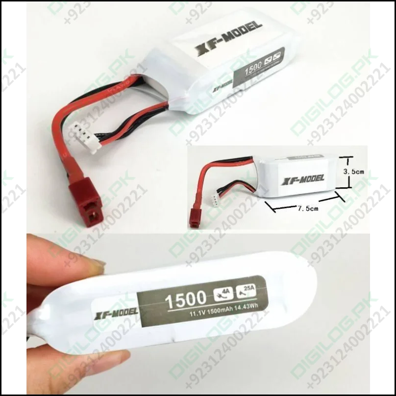 1500mah 11.1v 25c Lipo Battery Xf Model Li-po Quadcopter