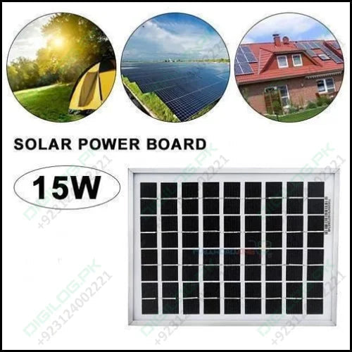 15w 12v Pv Solar Power Panel Cell Module