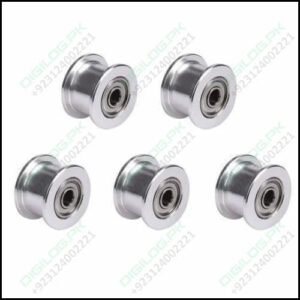 16t-6-3mm Gt2 Idler Series 16t 3mm Aluminum Belt Pulley