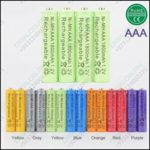 1pcs Aaa Ni-mh 1.2 v Rechargeable Battery 1000mah Batteries