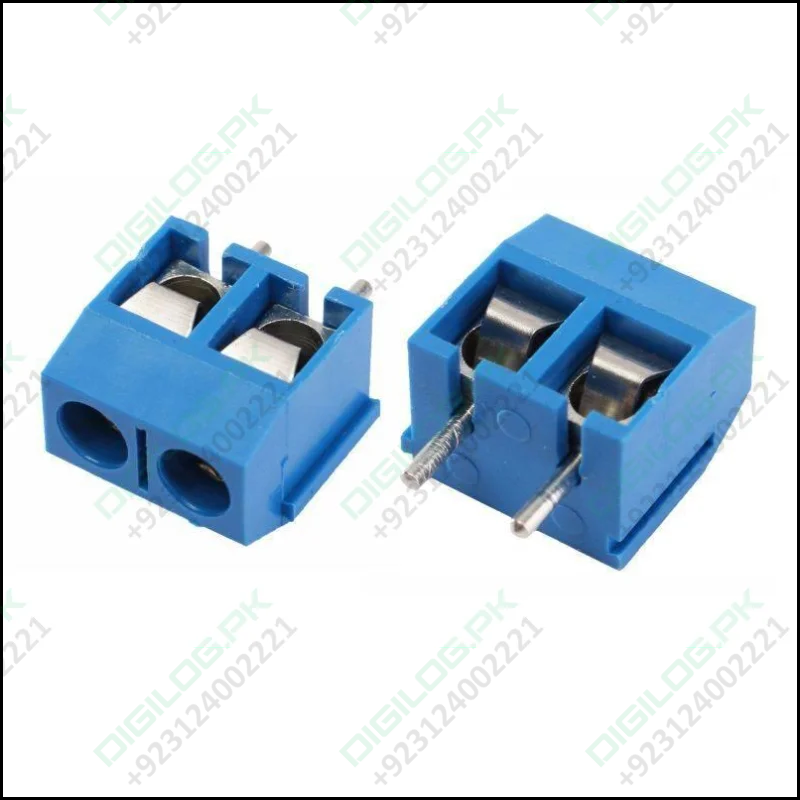 2 Pin Plug-in Screw Terminal Block Connector 5.08mm Pitch