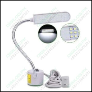 20 Smd Led Bendable Light Lamp 220v Magnetic Base Gooseneck