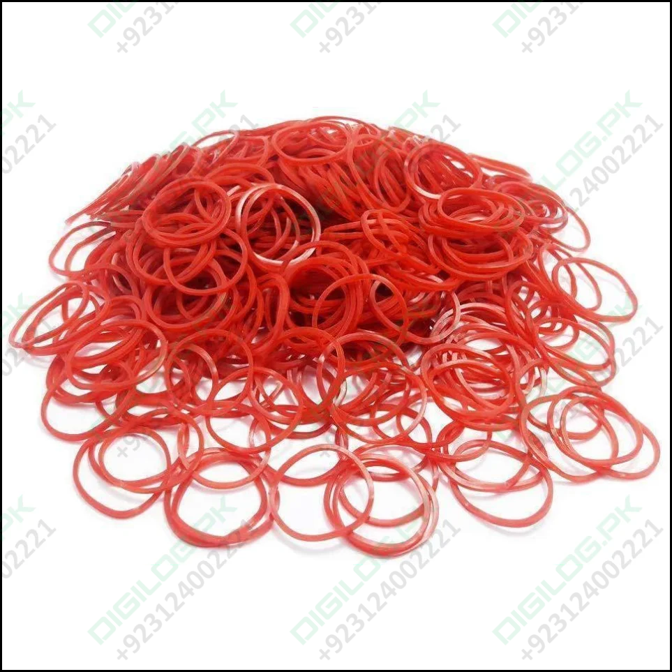 200 Gram - 2.5cm 1 Small Rubber Bands Bulk Elastic Wide