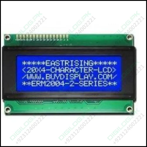 2004a 20x4 Character Blue Color Lcd Display For Arduino