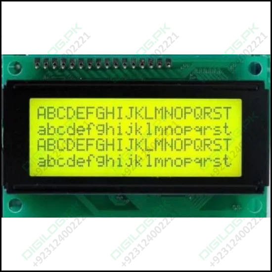 2004a Lcd 20x4 Character Green Backlight