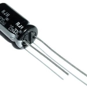 220uF 25V Electrolytic Capacitors