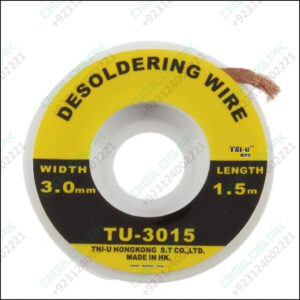 2ft Braid Solder Remover Wick 0.75m 2.0 Mm Desoldering