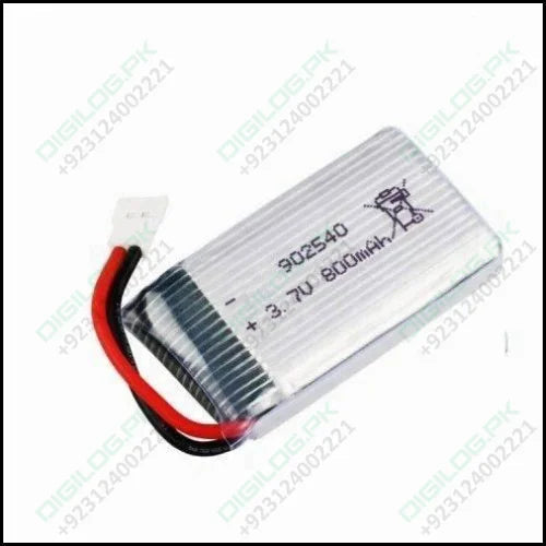 3.7v 800mah Lithium Polymer(lipo) Rechargeable Battery Rc