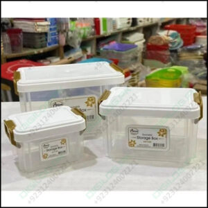 3 Pcs Stackable Smart Storage Containers Boxes For Jewellery