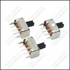 3 Pin 12mm Mini Vertical Spdt Slide Switch Toggle