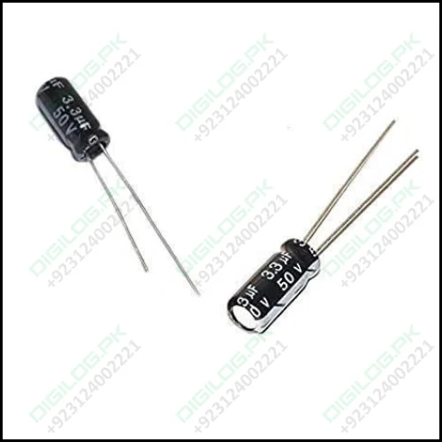 3.3 uf 50v Electrolytic Capacitor