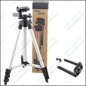 3110 Tripod Adjustable Portable Scalable Pan Head Mount