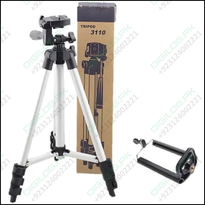 3110 Tripod Adjustable Portable Scalable Pan Head Mount