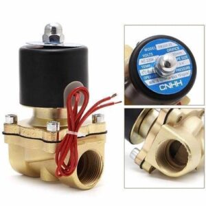 3/4 Inch 220V AC Brass Electric Solenoid Valve For Water Air