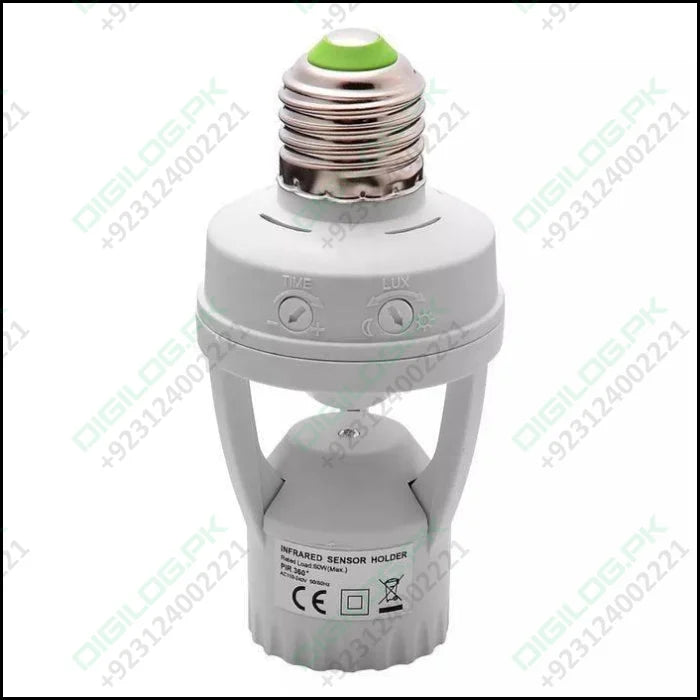 360 Degree Pir Induction Motion Sensor Blub Holder