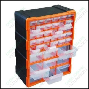 39 Drawer Components Tool Storage Box Makeup Medicine