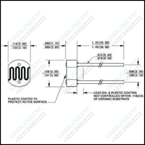 3mm Ldr Sensor Light Dependent Resistor