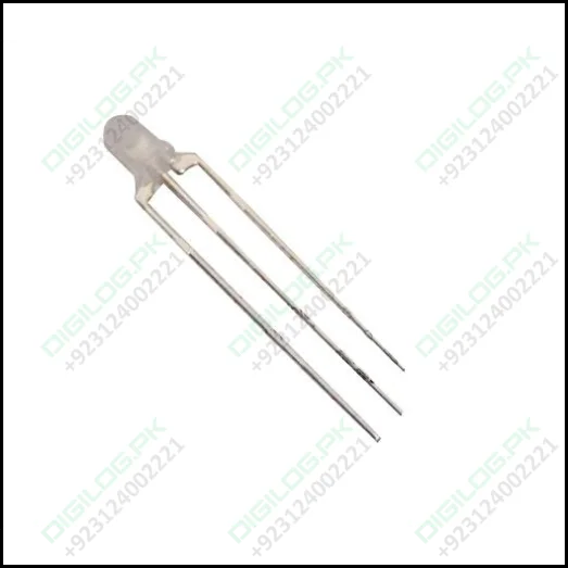 3mm Red / Blue Bi Colour Common Anode 3 Pin Diffused 2.1v