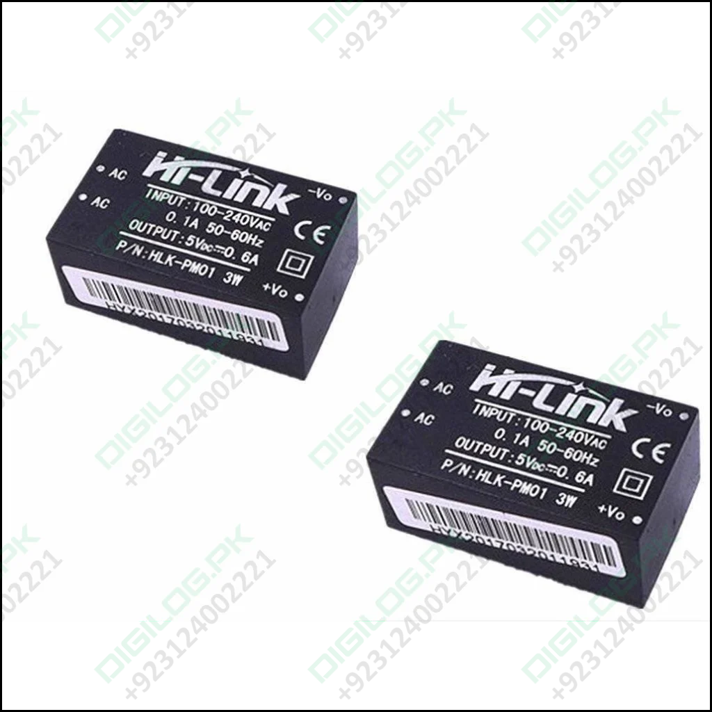 3w Hlk-pm01 Ac Dc 220v To 5v Step Down Power Supply Module