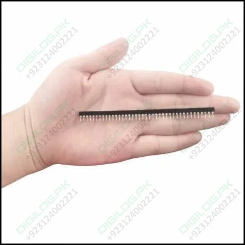 40 Pin 2.54mm Single Row Round Female Header Strip