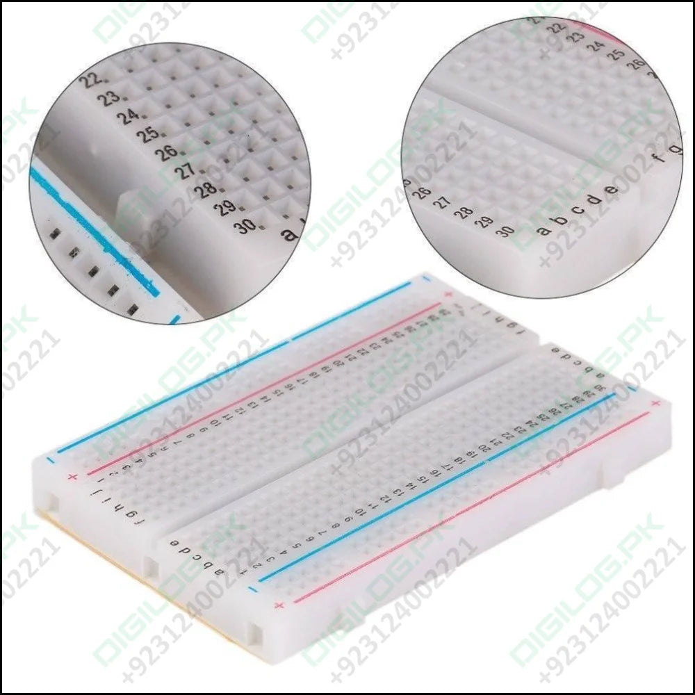 400 Tie Points Half Size Solderless Breadboard Solder Less