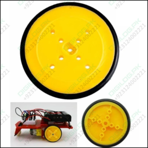 410 Rubber Wheel Tt Motor Arduino Smart Car Tyre Robot For