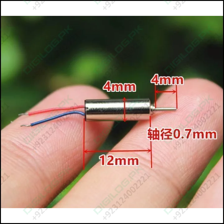 412 Coreless Motor Dc3.7v Super Small Iron Boron Strong Turn