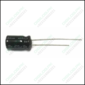 470uf 10v Electrolytic Capacitor - Digilog.pk