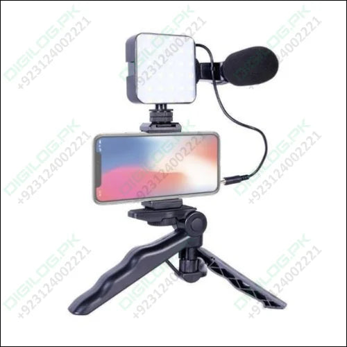 Kd-49/20 Vlog Kit Vlogging Video Making With Microphone