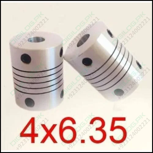 4x6.35mm Flexible Coupling Shaft