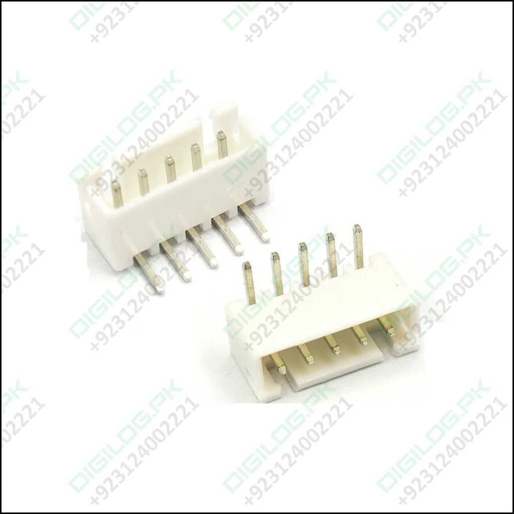 5 Pin Right Angle Male 2.5mm Jst Xh Style Pcb Mount