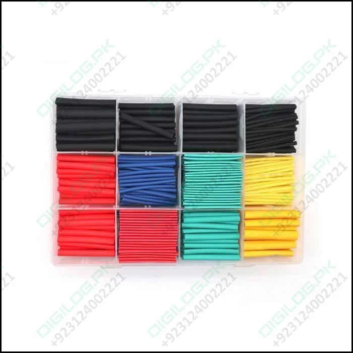 530pcs Heat Shrink Tubing Insulation Shrinkable Tubes