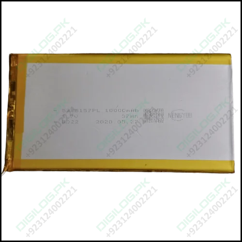 5385157pl 3.7v 10000mah Lithium Ion Battery Stock Lot