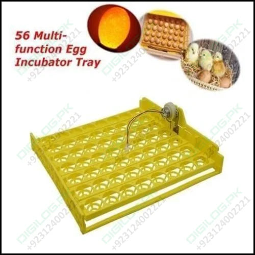 56 Eggs Tray Poultry Chicken Bird 12v Incubator Turner