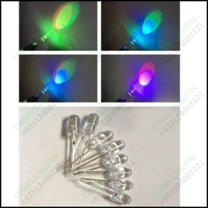 5mm 7 Color Rgb Automatic Rainbow Fast Flash Led