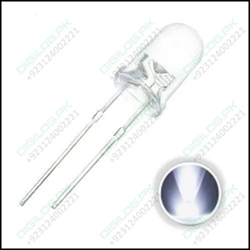 5mm White Led Light Bulb