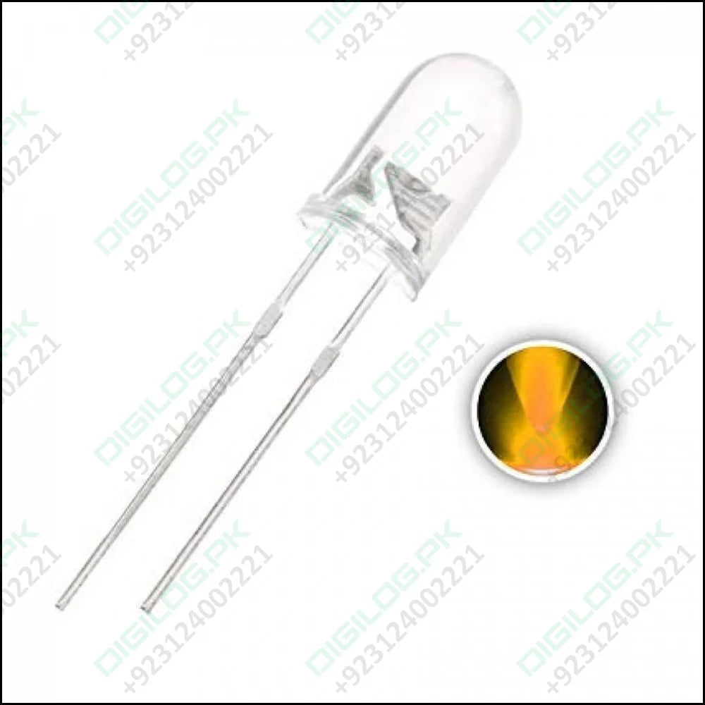 5mm Yellow Led Crystal Bright