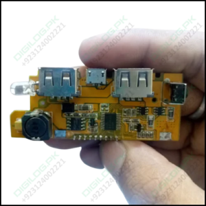 5v 2a Diy Power Bank Module With Display And Emergency Light